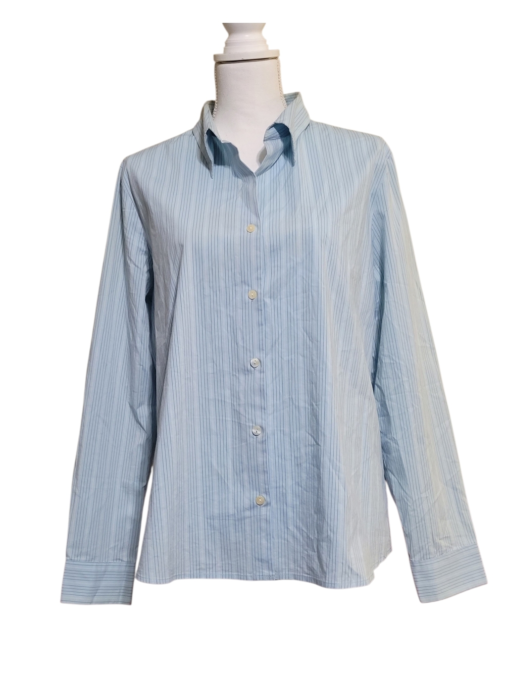 Gap Stretch Pinstripe Button-Down